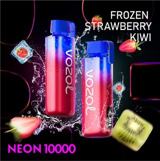 Vozol Neon 1K0 frozen strawberry kiwi