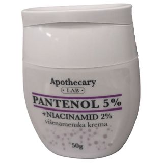 APOTHECARY LAB višenamjenska krema pantenol 5% + niacinamid 2% 50 GR