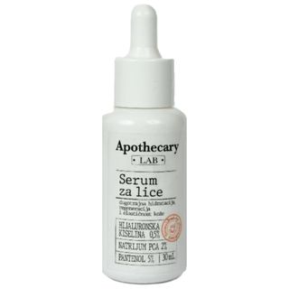 APOTHECARY LAB serum za lice hijaluronska kiselina 0.5% + PCA 2% + pantenol 5% 30 ML