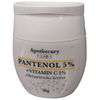 APOTHECARY LAB višenamjenska krema pantenol 5% + vitamin C 1% 50 GR