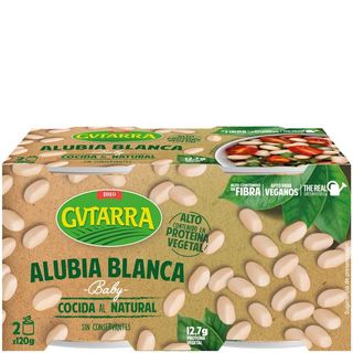 Alubia blanca baby Pack2 GVTARRA, 240gr
