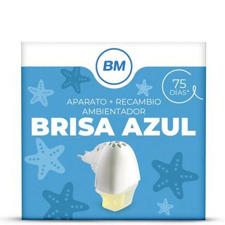 BM Ambientador Eléctrico Brisa Azul + Recambio 25 Ml