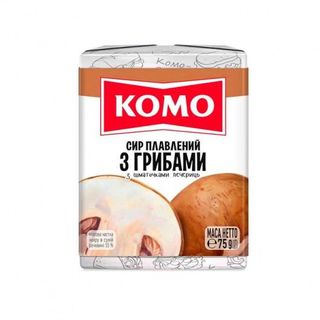 Сир плавлений Комо З грибами 35% 75г