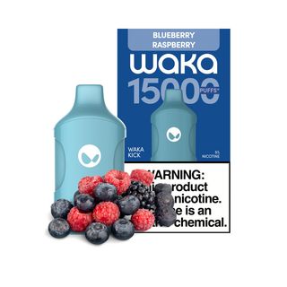 Waka Kick 15 K- Blueberry Raspberry 5%