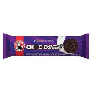 Bakers Choc-O Break - Chocolate Biscuits 125g