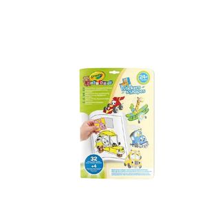 გასაფერადებელი ალბომი მანქანების ნახატებით Crayola-420040