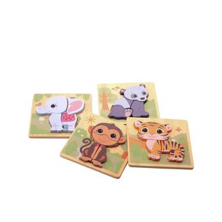 ფაზლი ცხოველები The Wildies Jouéco Johntoy-305443