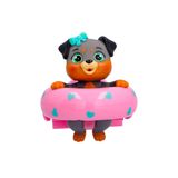 ლეკვის ფიგურა საცურაო რგოლით Kira Floaties Bloopies IMC Toys-450650