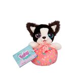 რბილი სათამაშო ლეკვი ინტერაქტიური 13 სმ Border Collie Mini Baby Paws IMC Toys-450678
