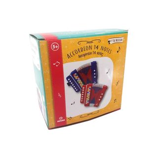 წითელი აკარდიონი 7 კლავიშით