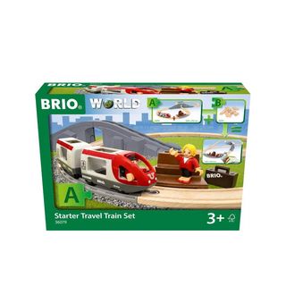 მატარებლის ნაკრები ლიანდაგებით ხის World Brio-356734