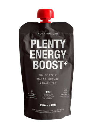 Nutrino lab Plenty Energy Boost Apple, mango, orange & back tea 180g