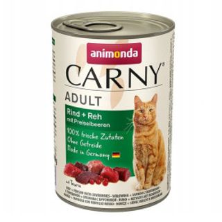 400 G Animonda Carny - Wołowina, Dziczyzna, Borówka 400 G