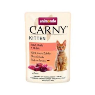 Kurczak 85g Animonda Carny Kitten Wołowina, Cielęcina I Kurczak 85g