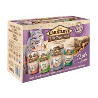 12x85 G Carnilove Fillets Karma Dla Kota Mix Smakow W Sosie 12x85 G