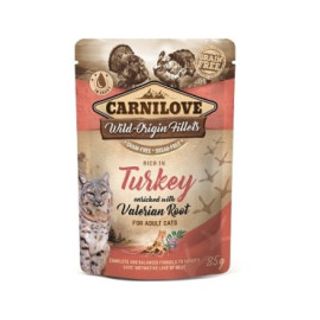 85 G Carnilove Fillets - Indyk Z Walerianą W Sosie 85 G