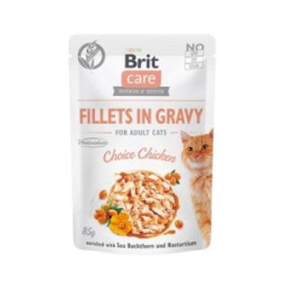 85 G Brit Care Cat Saszetki Filety Z Kurczaka W Sosie 85 G