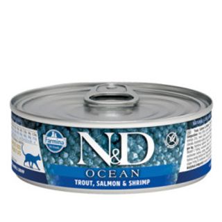 Krewetki 70g Farmina Nd Ocean Pstrąg, Łosoś I Krewetki 70g