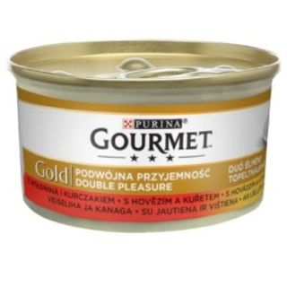 85 G Gourmet Gold Z Wołowiną I Kurczakiem 85 G