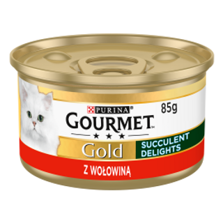 85 G Gourmet Gold Secculent Delights Z Wołowiną 85 G