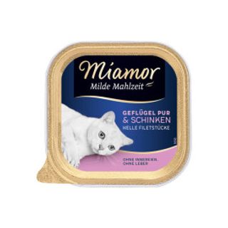 100 G Miamor Milde Mahlzeit Drób Z Szynką 100 G