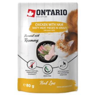 Rozmaryn 80g Ontario Herb Line Kurczak, Szynka, Ryż I Rozmaryn 80g