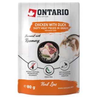 Rozmarynem 80g Ontario Herb Line Kurczakiem, Kaczką, Ryżem I Rozmarynem 80g