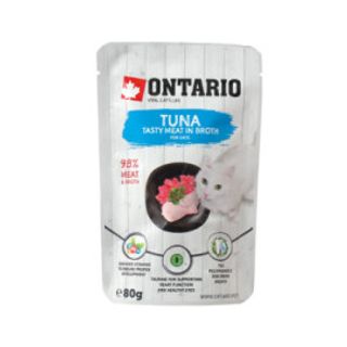 80 G Ontario Saszetki Z Kurczakiem I Krabem W Rosole 80 G