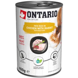Z Żurawiną Ontario Pate - Kurczak I Królik Z Żurawiną