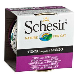 85 G Schesir Cat Tuńczyk Filety Z Wołowiny 85 G