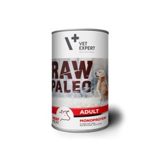 400 G Vet Expert Raw Paleo Beef Monoprotein Dla Psa Wołowina 400 G