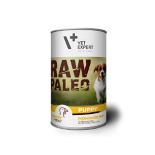400 G Vet Expert Raw Paleo Puppy Turkey Monoprotein Indyk 400 G