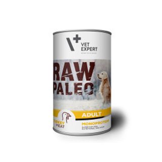 400 G Vet Expert Raw Paleo Turkey Monoprotein Dla Psa Indyk 400 G
