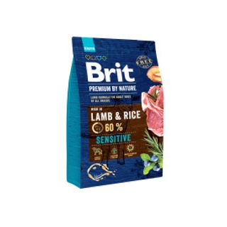 3 Kg Brit Premium By Nature Sensitive Lamb Karma Dla Psa 3 Kg