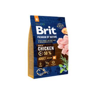 Brit Premium By Nature Adult Medium Karma Dla Psa 3 Kg