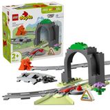 LEGO DUPLO - ასაწყობი კონსტრუქტორი "Train Tunnel and Tracks Expansion Set"