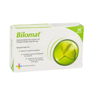 ბილომატი კაფს.80მგ.N30 *