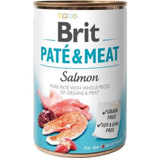 Brit Paté & Viande Saumon 400 G