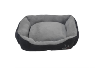 Canijess Panier Couchage Medium Premium Velours Gris