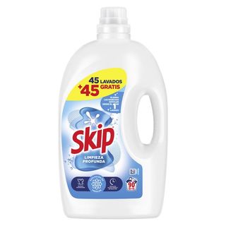 Detergente Líquido Limpieza Profunda Skip 45 Lavados.