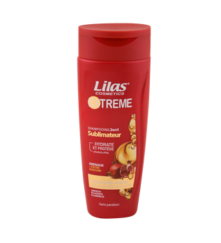 Shampooing pour femme LILAS Rouge Extrême Cheveux colorés ou mèches 350ML - 527
