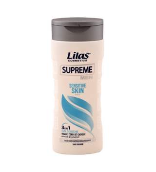 Gel douche homme LILAS Suprême Sensitive skin 250ML - 444