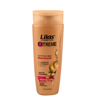 Shampooing pour femme LILAS Doré Extrême Cheveux ondulés et bouclés 350ML - 565
