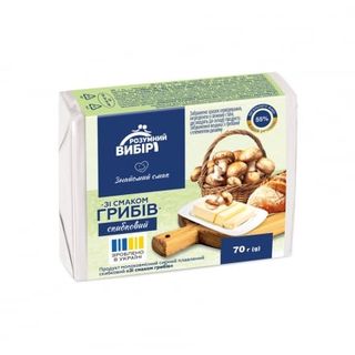 Продукт молоковмісний плавлений 70 г Розумний вибір зі смаком грибів 55% фольга