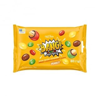 Драже 80 г Своя лінія Особливе Peanut арахіс у різнокольоровій глазурі м/уп