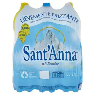 ACQUA SANT'ANNA LIEVEMENTE FRI ZZANTE LT.