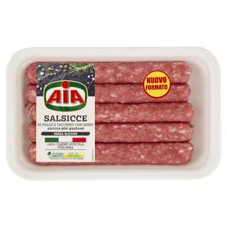 Aia Salsicce di Pollo, Tacchino E Suino 400g