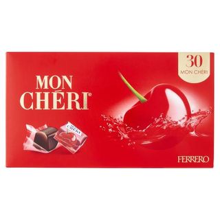 Bombones de Chocolate con Licor y Cereza Mon Chéri (paquete de 315 gr)