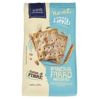 YUKYBIO organic krekeri integralni bez kvasca 200 GR