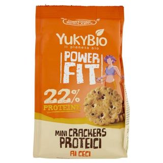 YUKYBIO organic protein krekeri leblebija 150 GR
